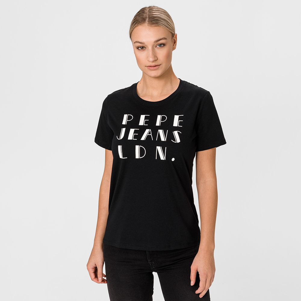 Pepe Jeans dámské černé triko - L (992)