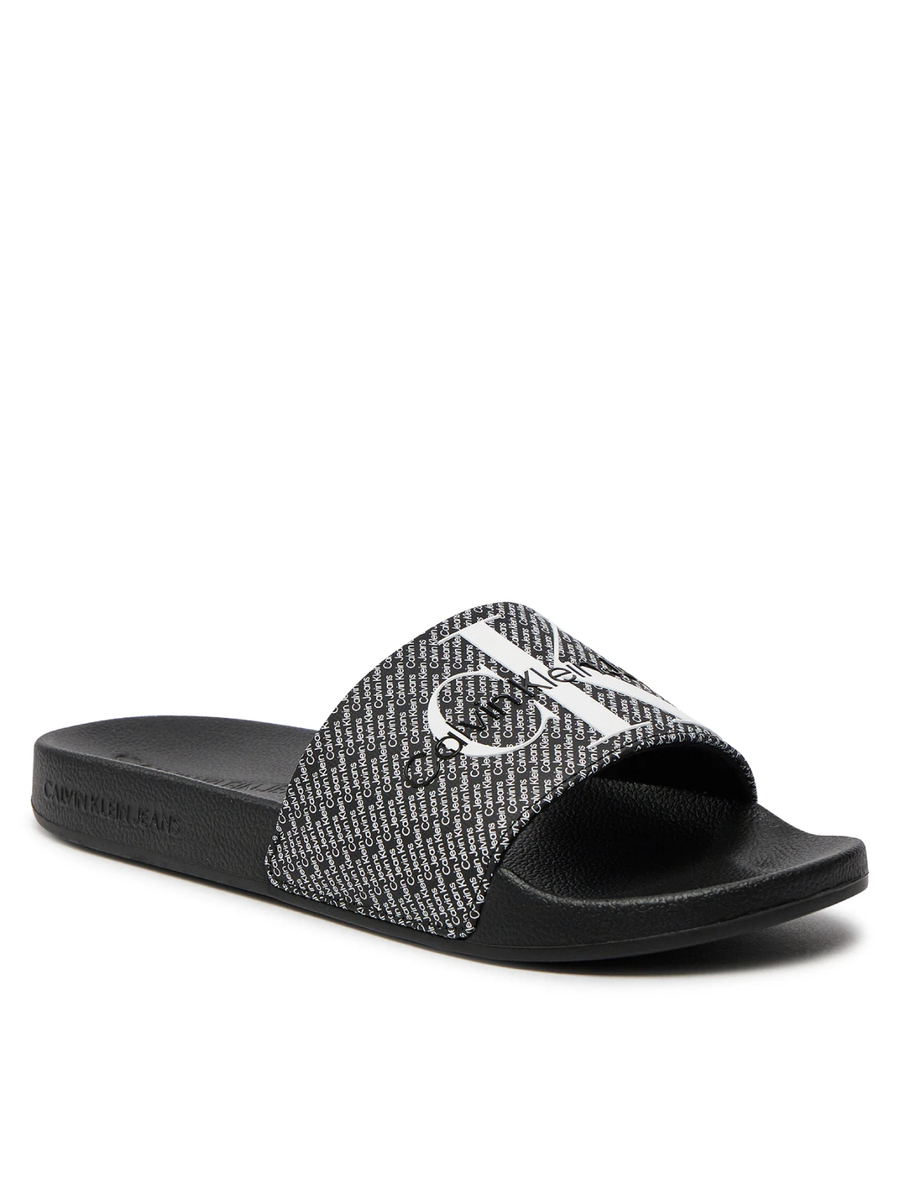 Calvin Klein dámské černé pantofle - 38 (0GM)