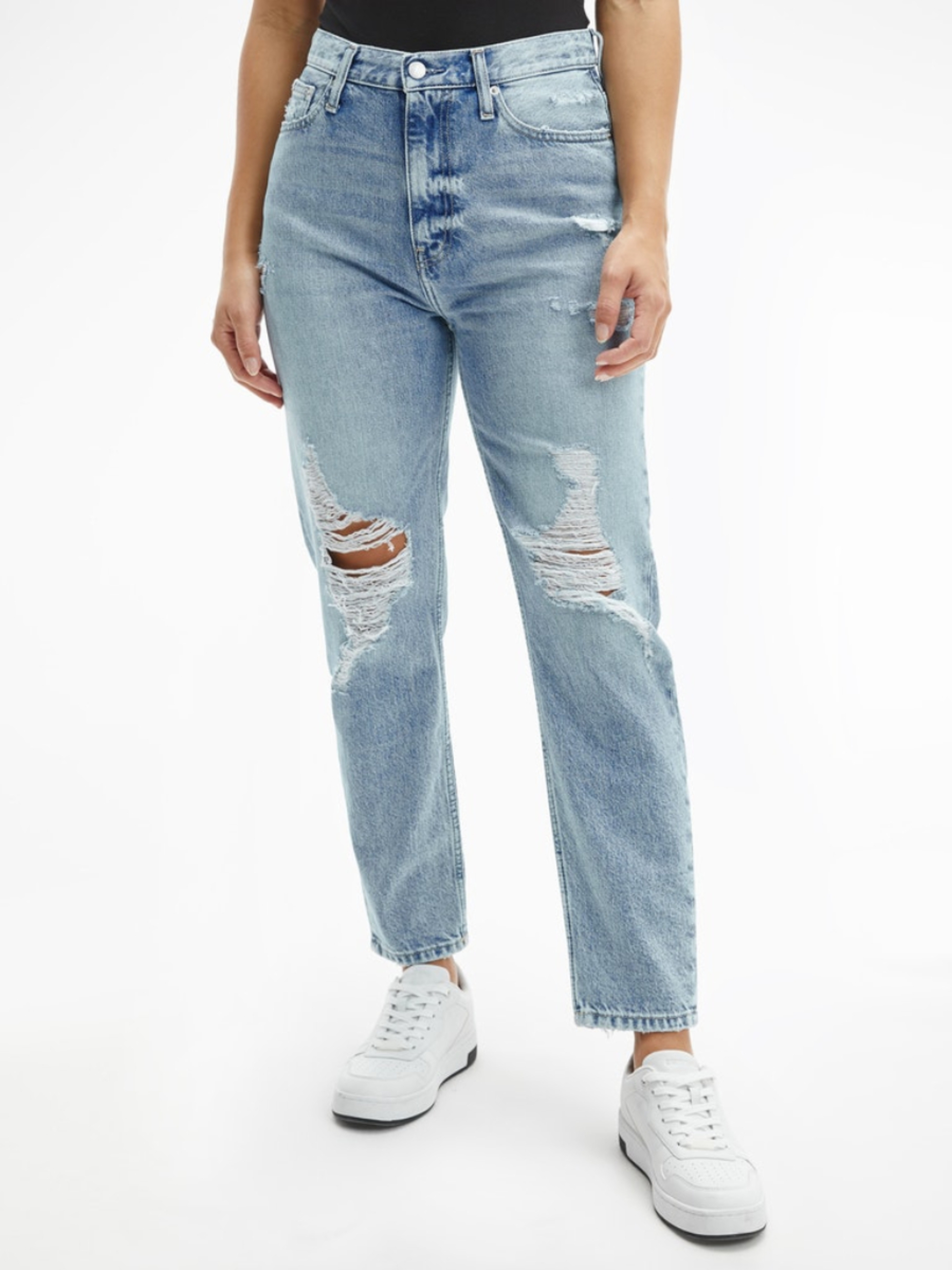 Calvin Klein dámské světle modré džíny - 30/NI (1A4)