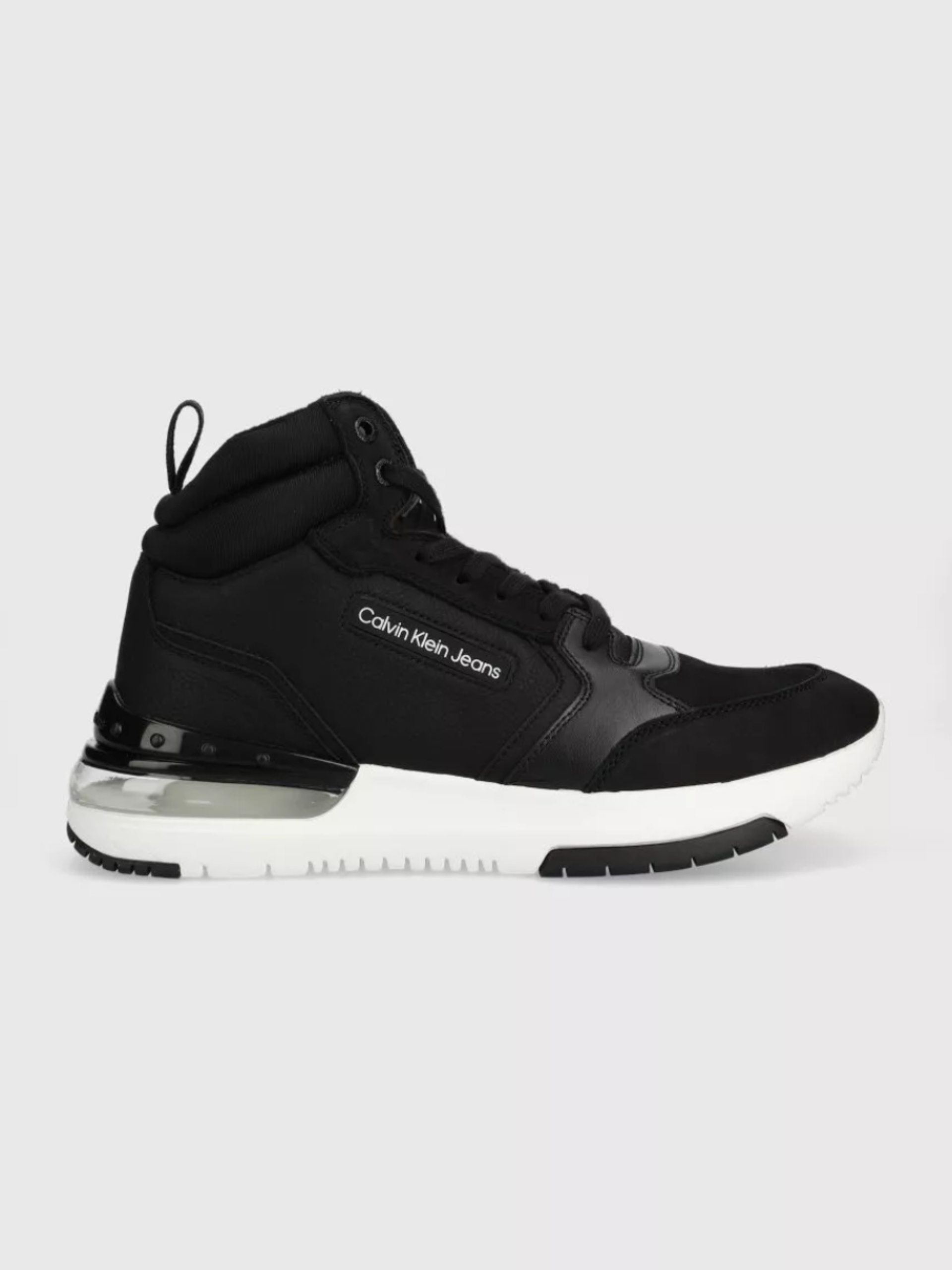 Calvin Klein pánské černé kotníkové boty - 45 (BDS)