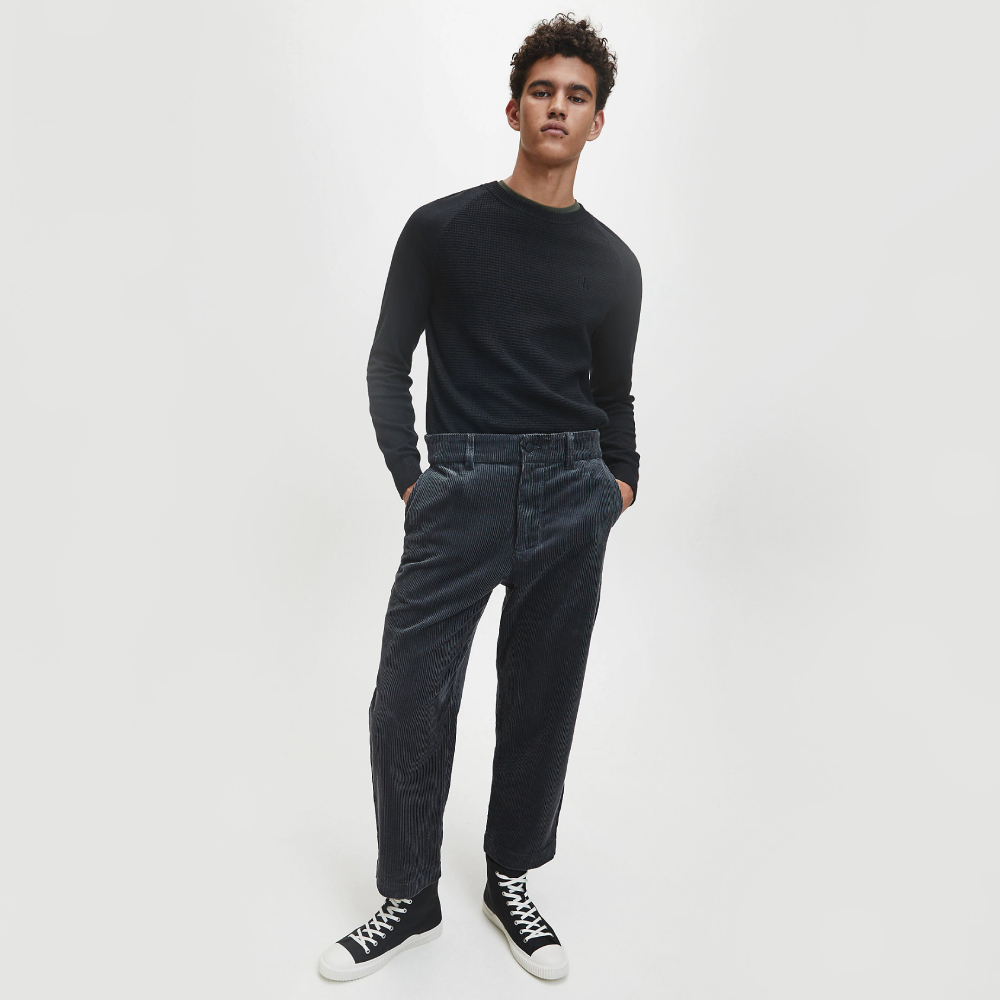 Calvin Klein pánský černý svetr - XXL (BEH)