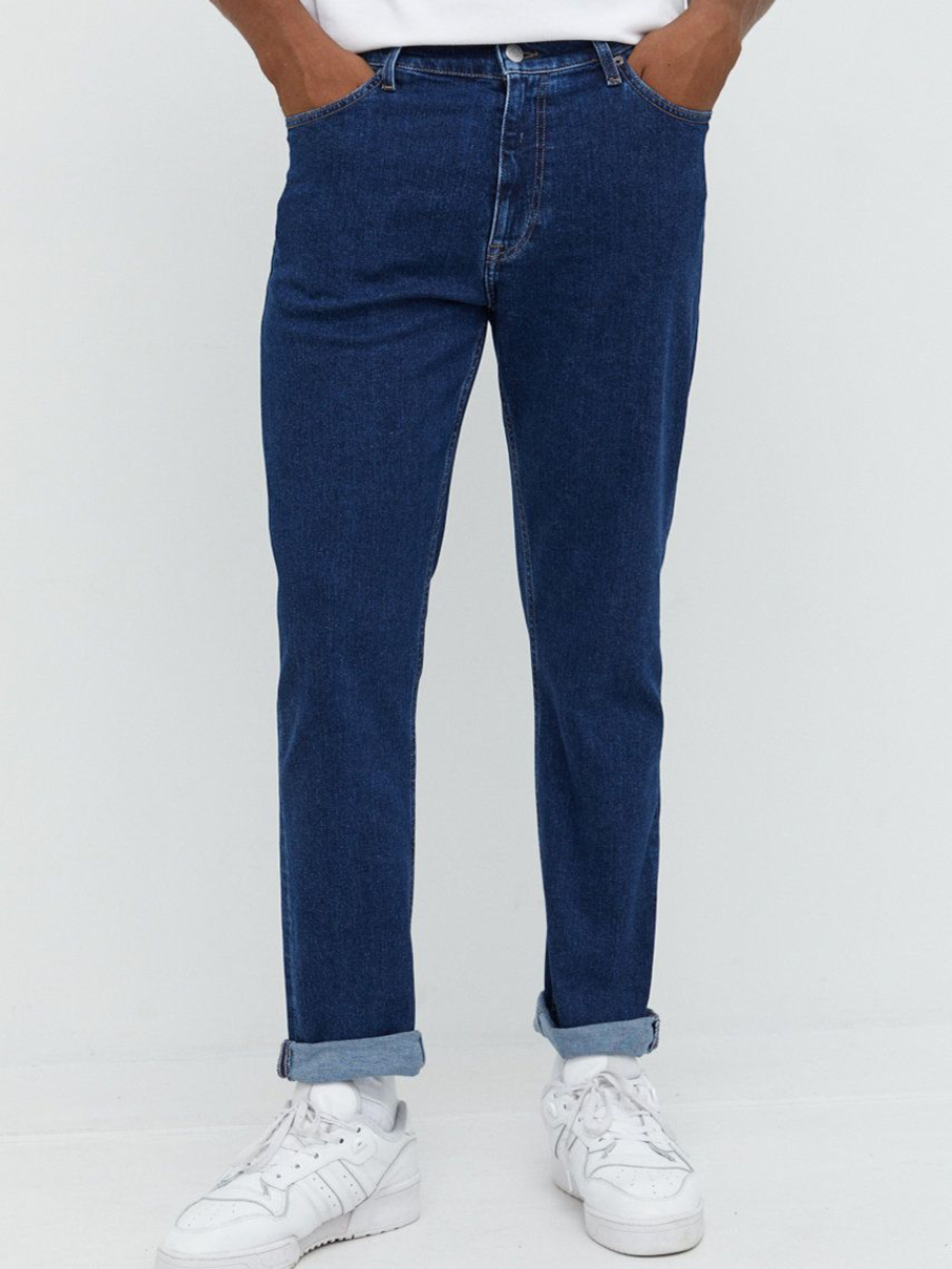 Tommy Jeans pánské modré džíny DAD JEAN - 34/32 (1BK)