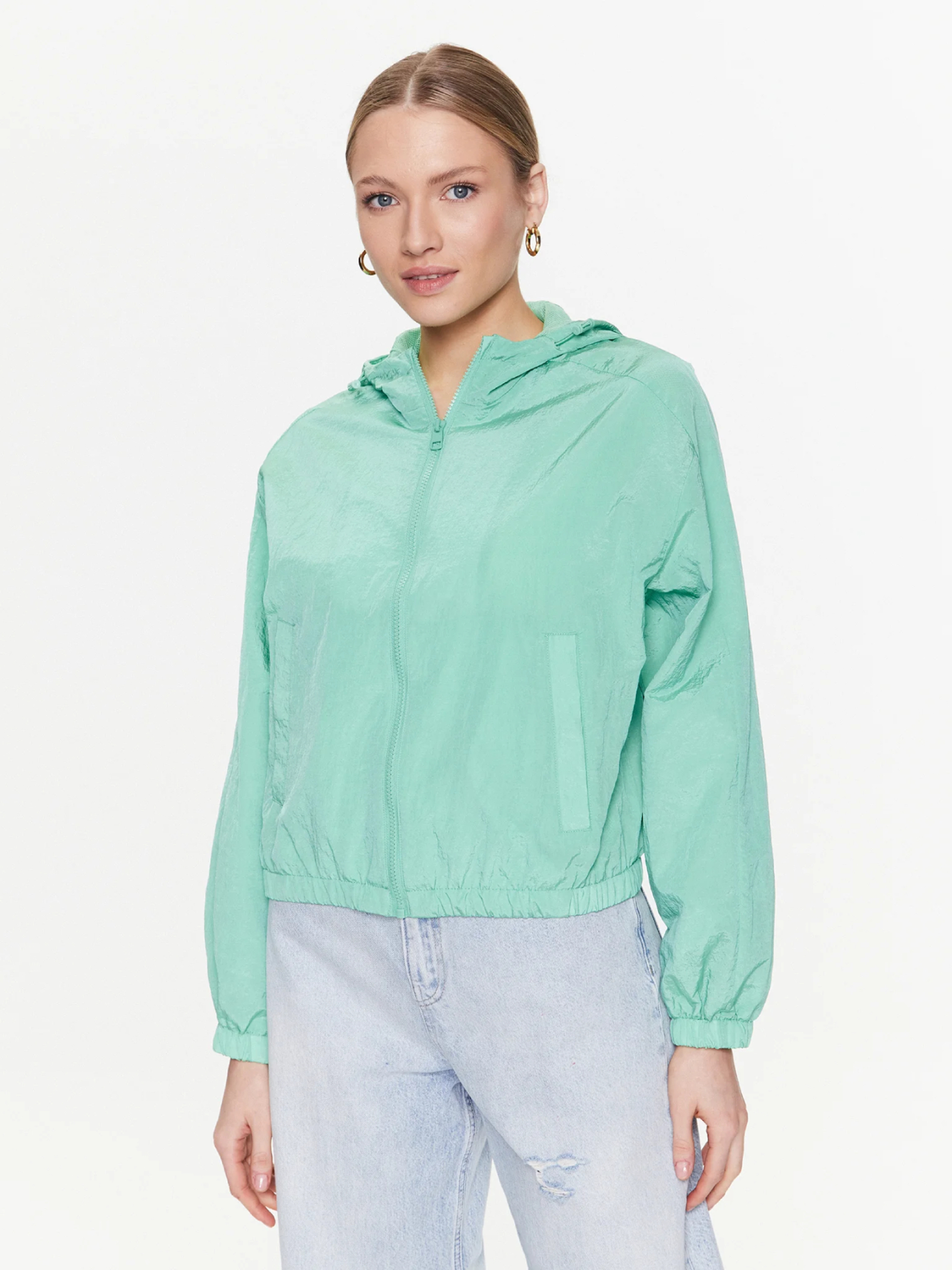 Calvin Klein dámská zelená bunda - L (L1C)