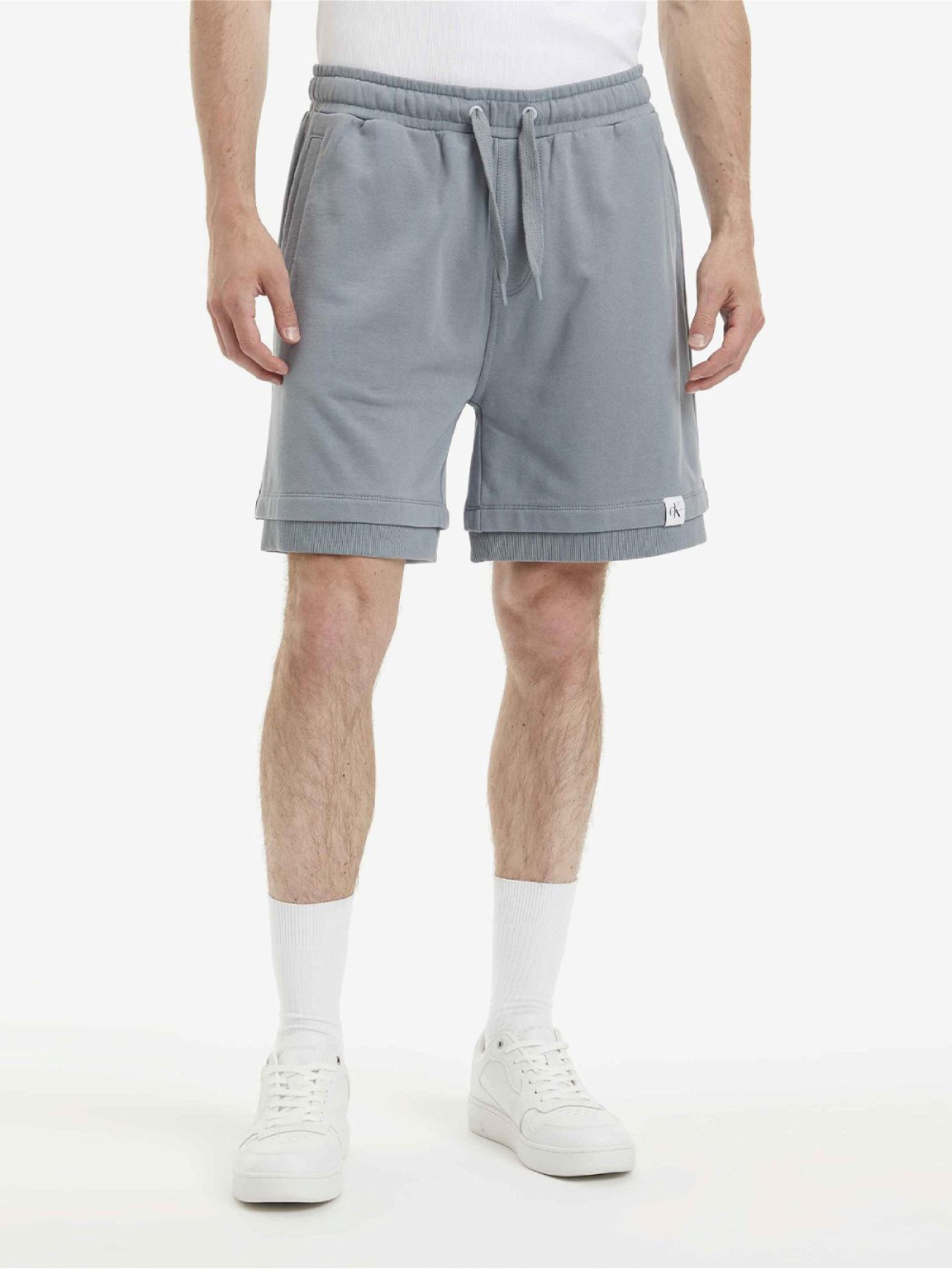 Calvin Klein pánské šedé šortky - XL (PN6)