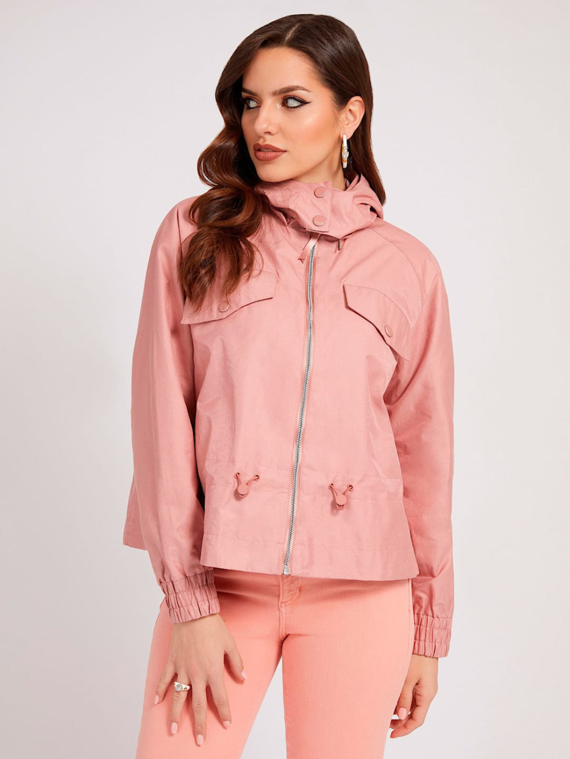 Guess dámská růžová bunda