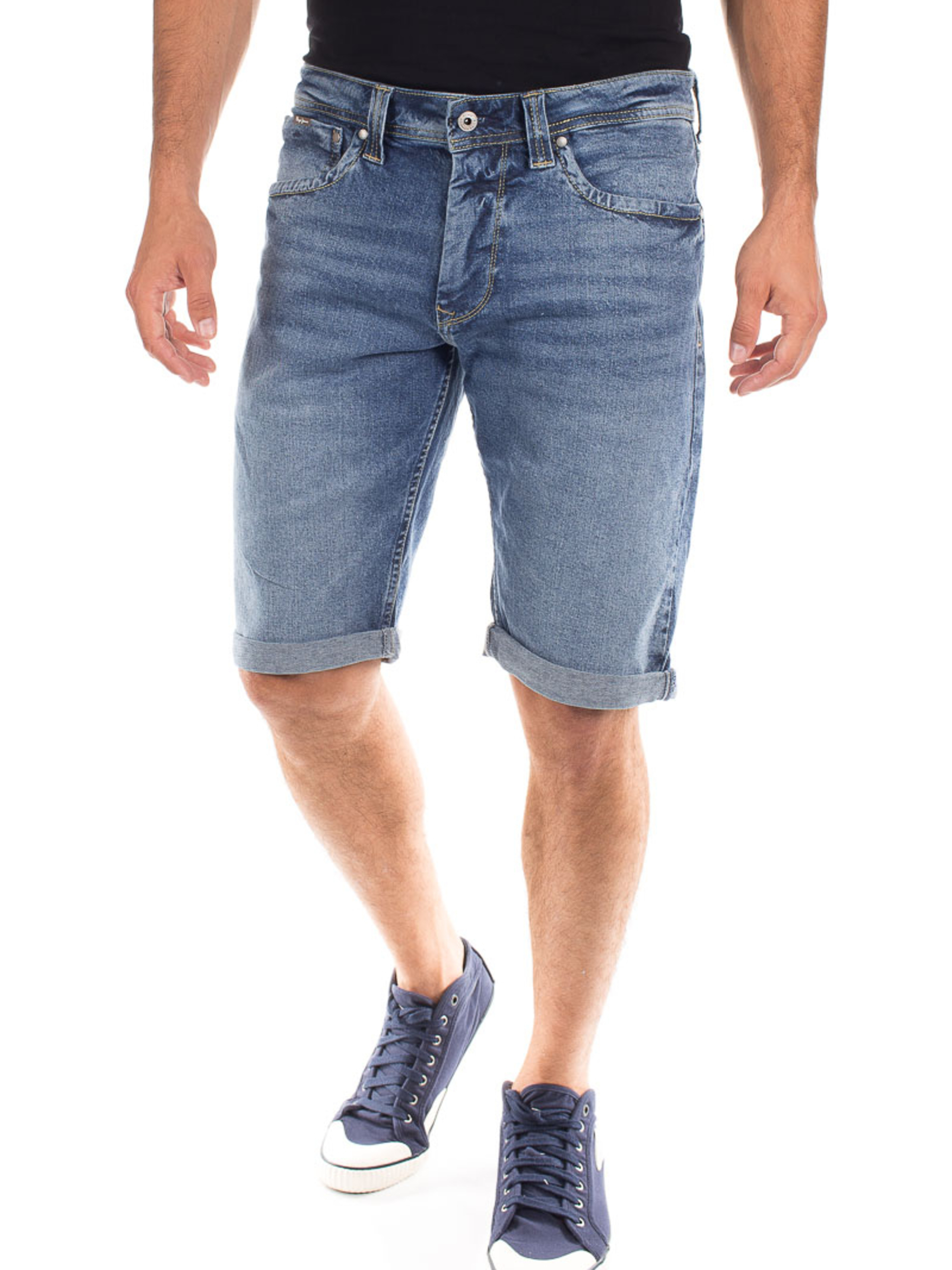 Pepe Jeans pánské modré džínové šortky - 31 (000)