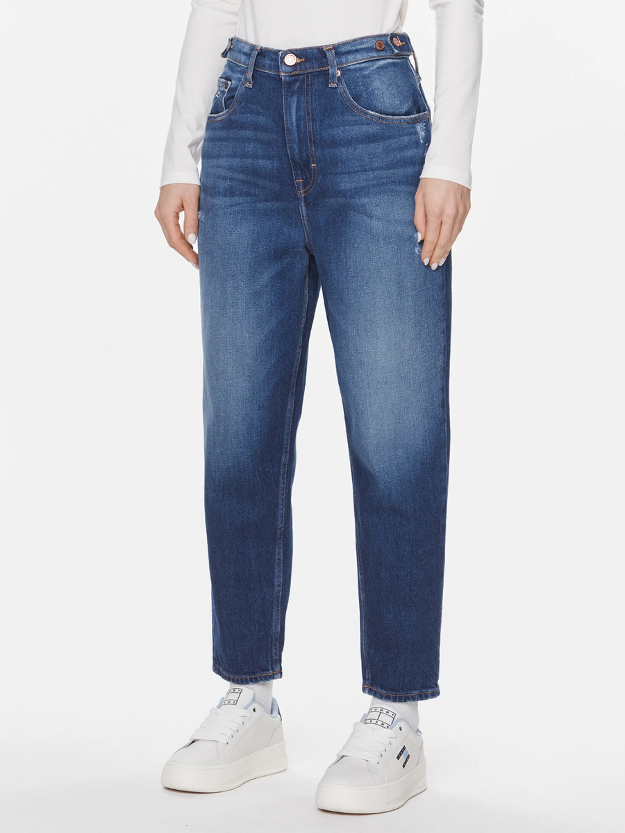 Tommy Jeans dámské modré džíny - 26/30 (1BK)