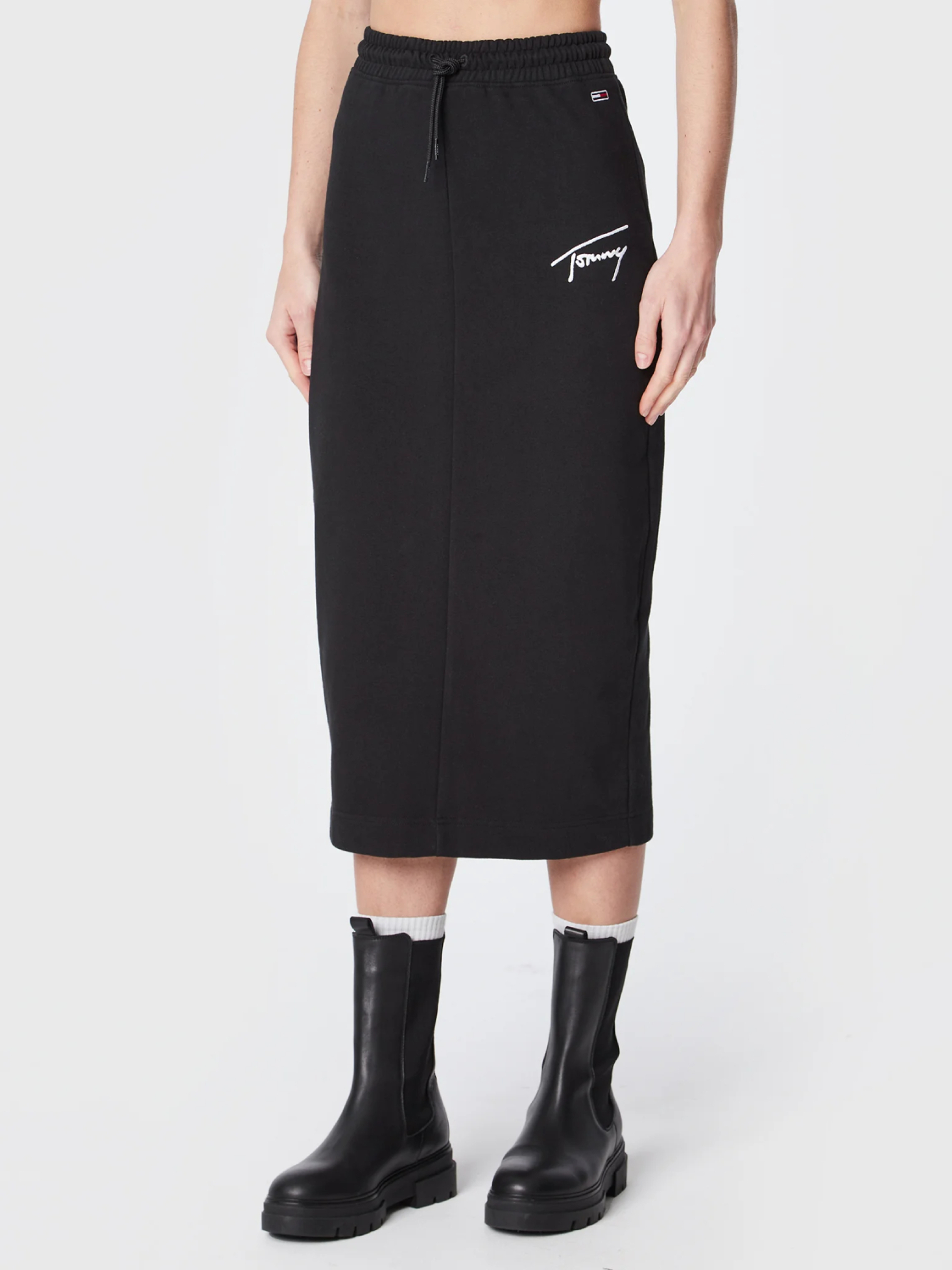 Tommy Jeans dámská černá sukně - S (BDS)