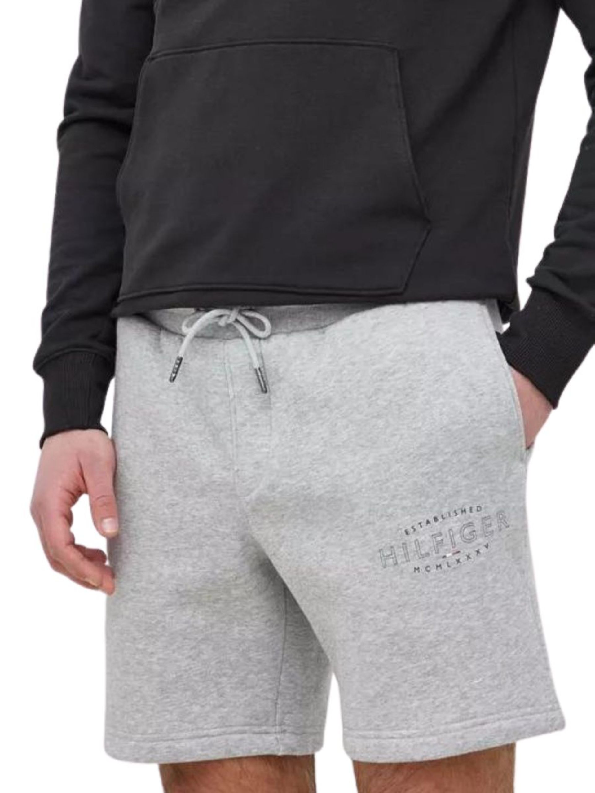Tommy Hilfiger pánské šedé šortky - XL (P01)