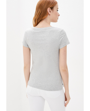Calvin Klein dámské šedé tričko - XS (P01)