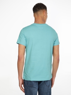 Tommy Jeans pánské modré tričko - M (CTE)