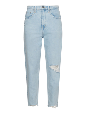Tommy Jeans dámské světle modré džíny MOM JEAN  - 27/30 (1AB)