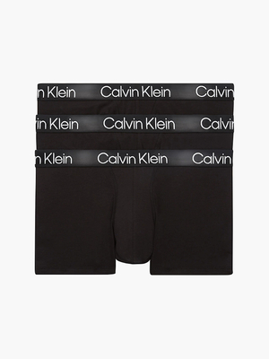 Calvin Klein pánské černé boxerky 3 pack - L (7V1)