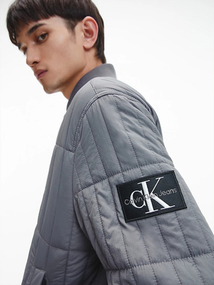 Calvin Klein pánská šedá bunda - L (PTP)