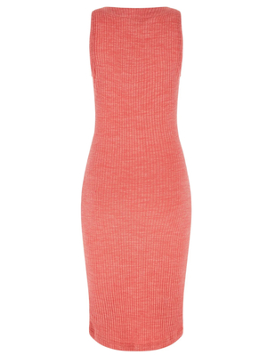 Guess dámské lososové šaty - XS (H60C)