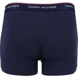 Tommy Hilfiger pánské tmavě modré boxerky 3pack - S (409PEAC)