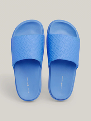 Tommy Hilfiger dámské modré pantofle - 36 (C30)