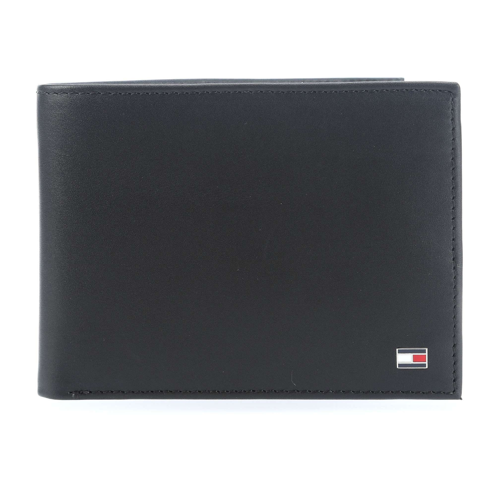 detail Tommy Hilfiger pánská černá peněženka