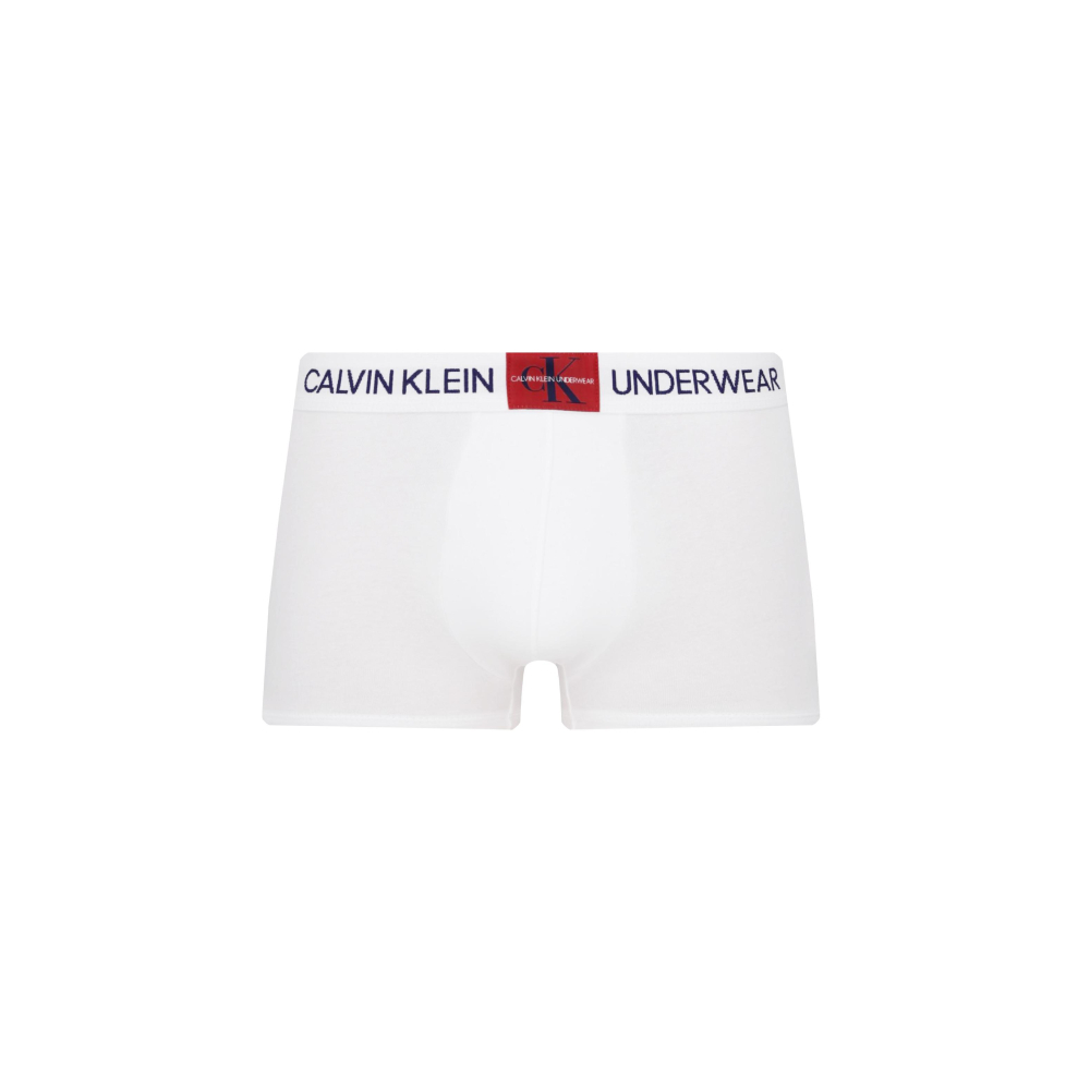 detail Calvin Klein pánské bílé boxerky