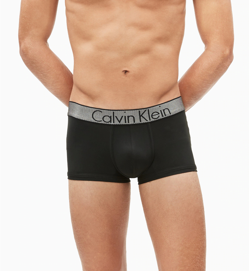 detail Calvin Klein pánské černé boxerky