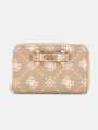 detail Guess dámská béžová peněženka
