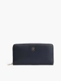 detail Tommy Hilfiger dámská tmavě modrá peněženka