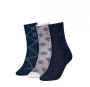 detail Tommy Hilfiger dámské ponožky 3 pack