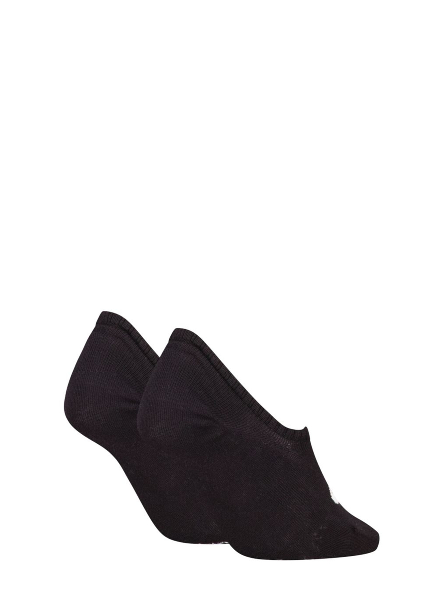 detail Calvin Klein dámské černé ponožky 2 pack