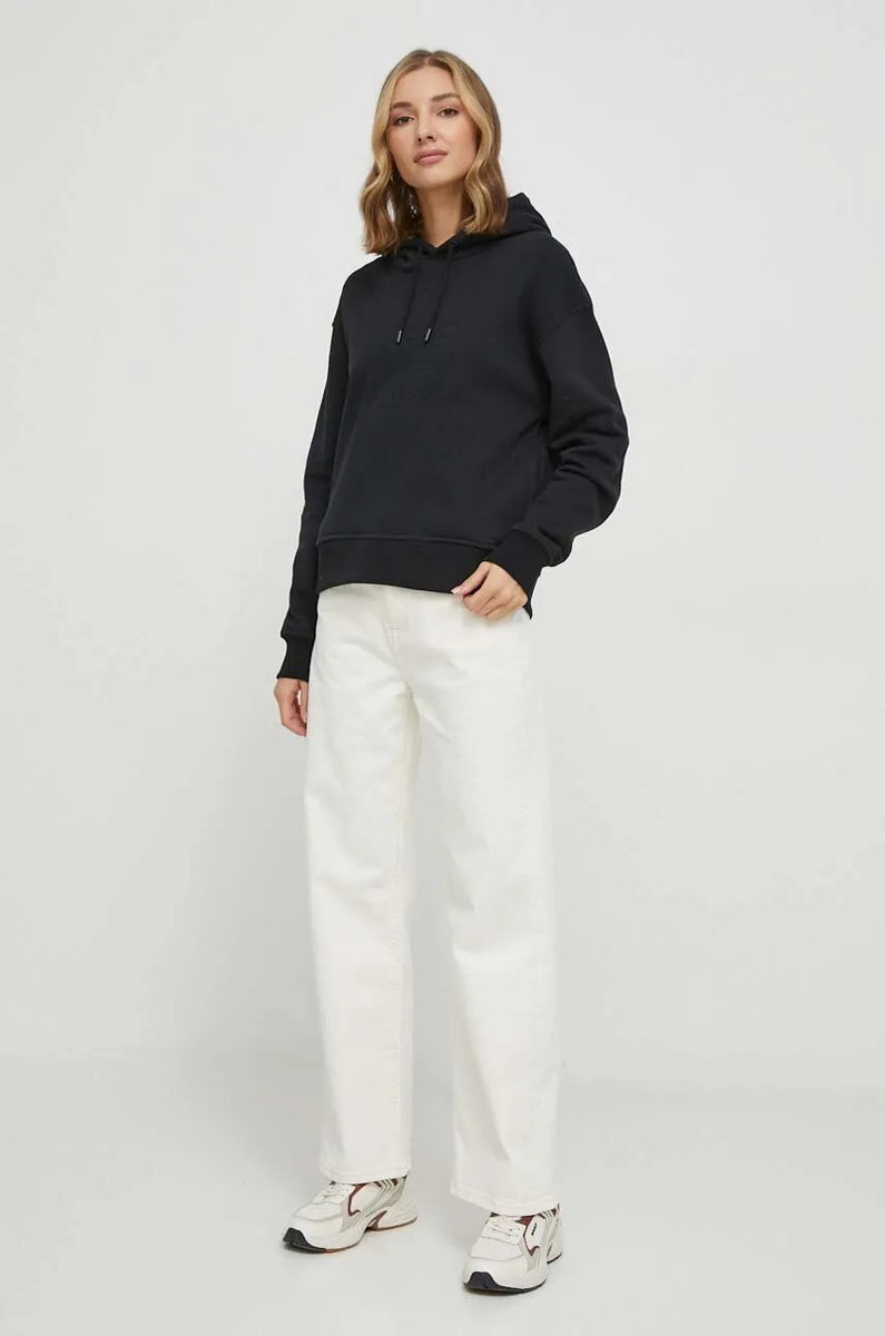 detail Pepe Jeans černá mikina HARRIET