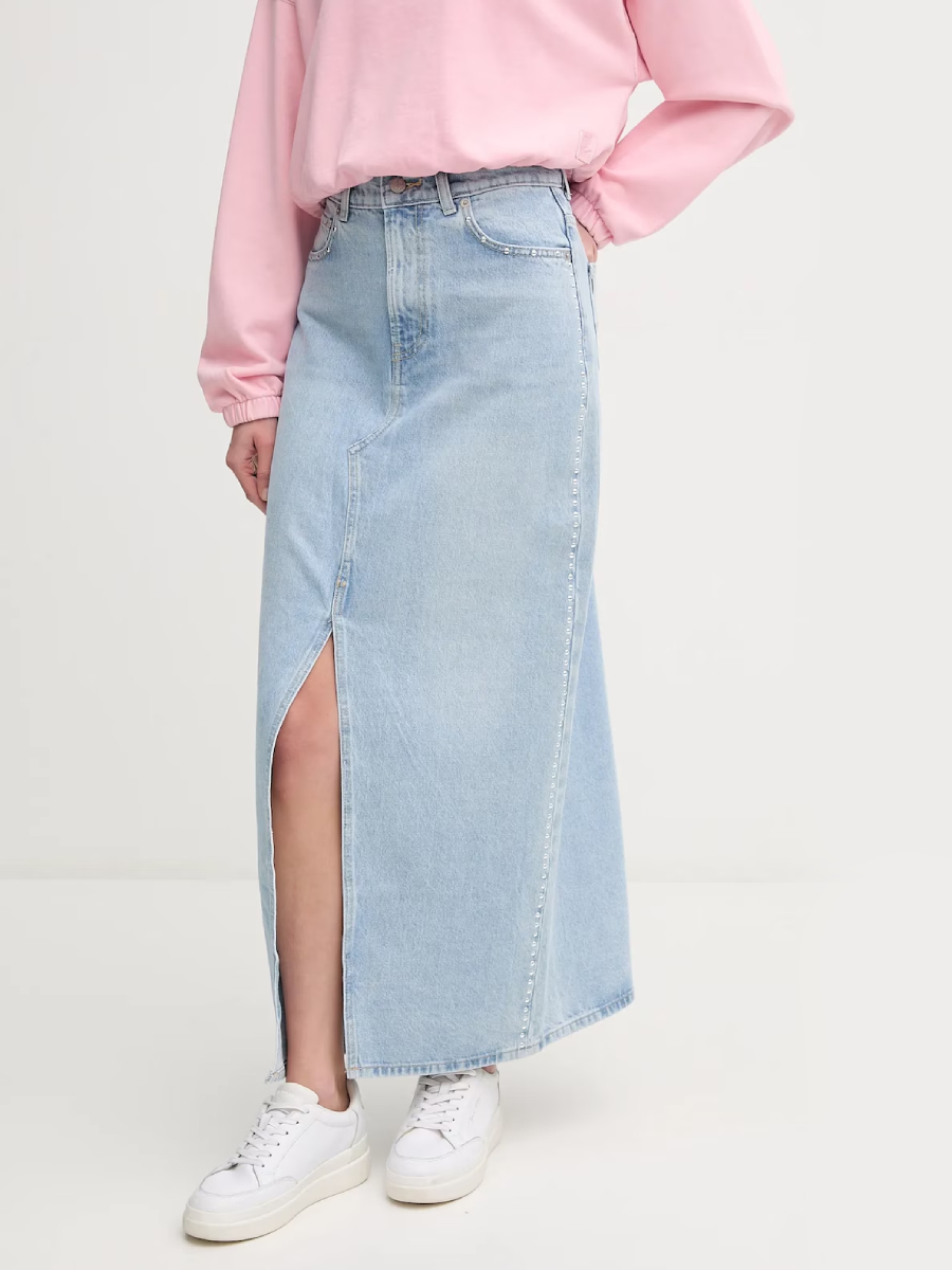 detail Pepe Jeans dámská džínová sukně