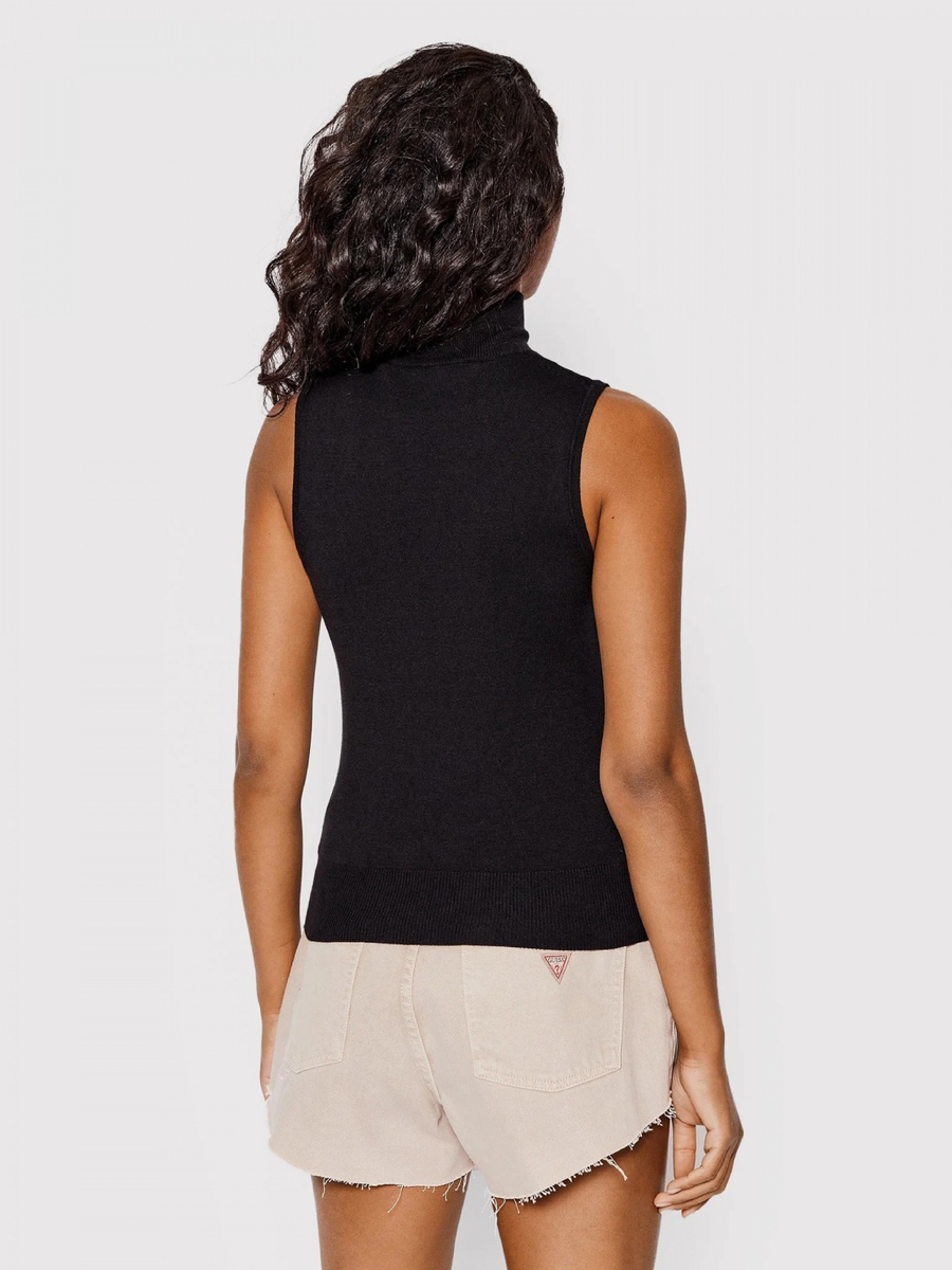 detail Guess dámský černý svetřík