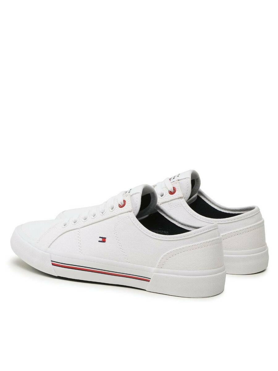 detail Tommy Hilfiger pánské bílé tenisky