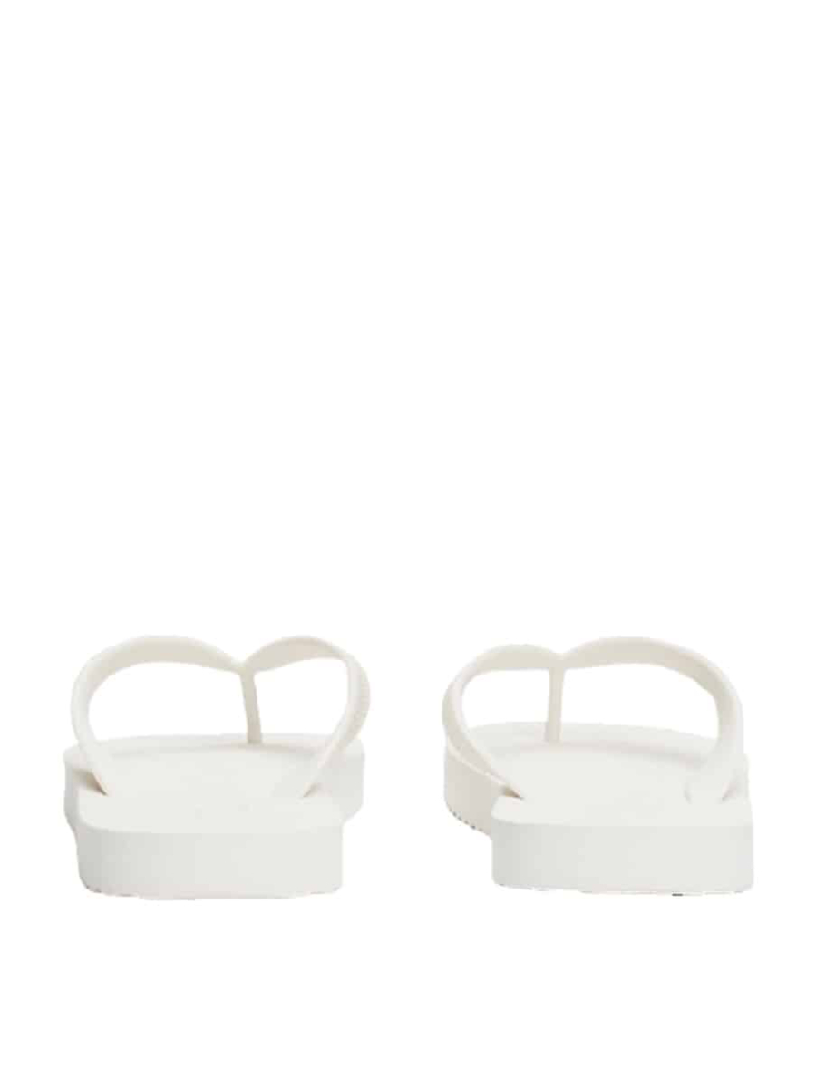 detail Tommy Jeans dámské bílé žabky