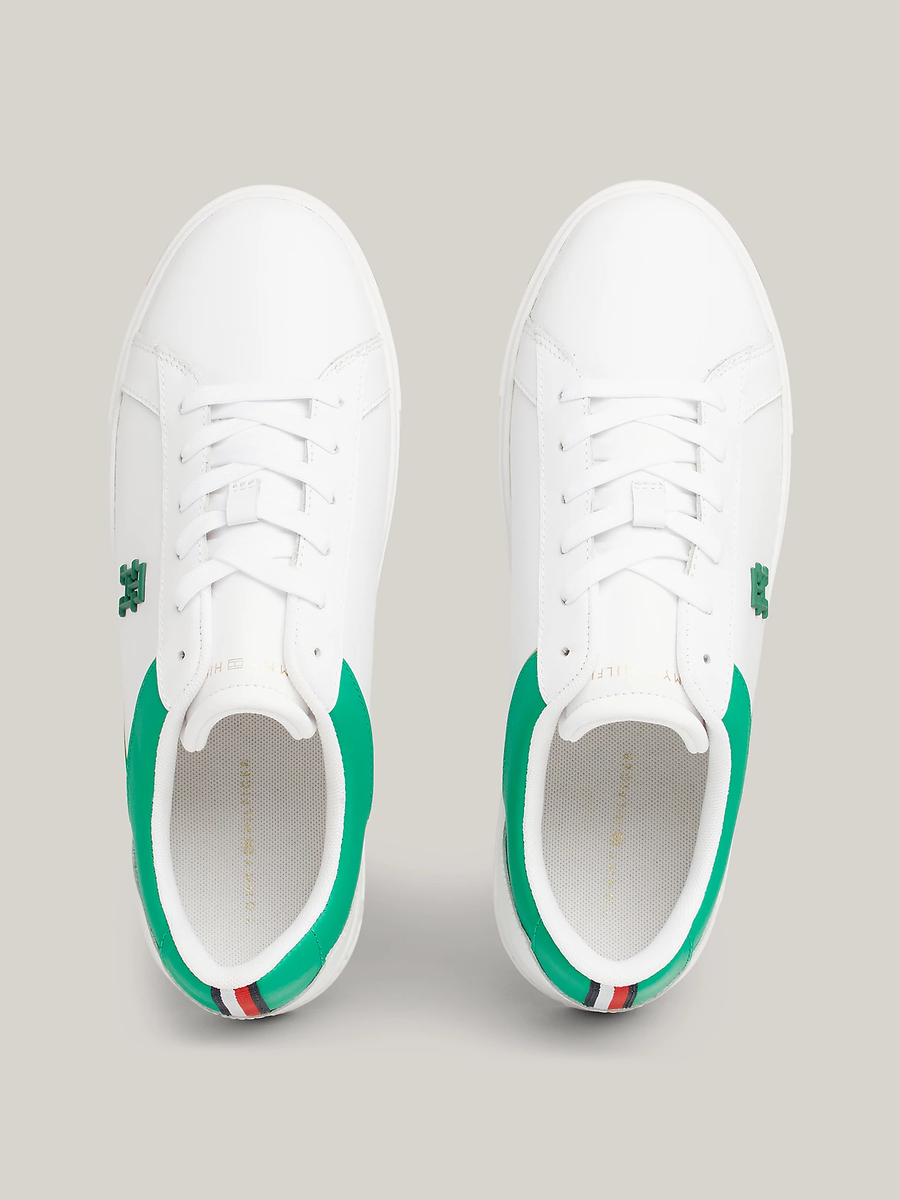 detail Tommy Hilfiger dámské bílé tenisky