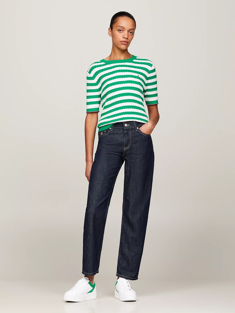 detail Tommy Hilfiger dámské bílé tenisky