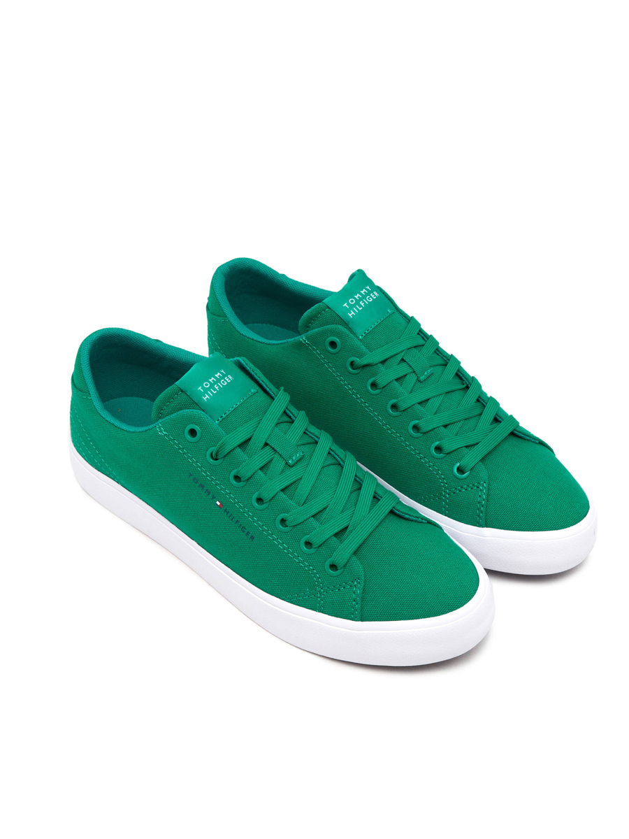 detail Tommy Hilfiger pánské zelené tenisky