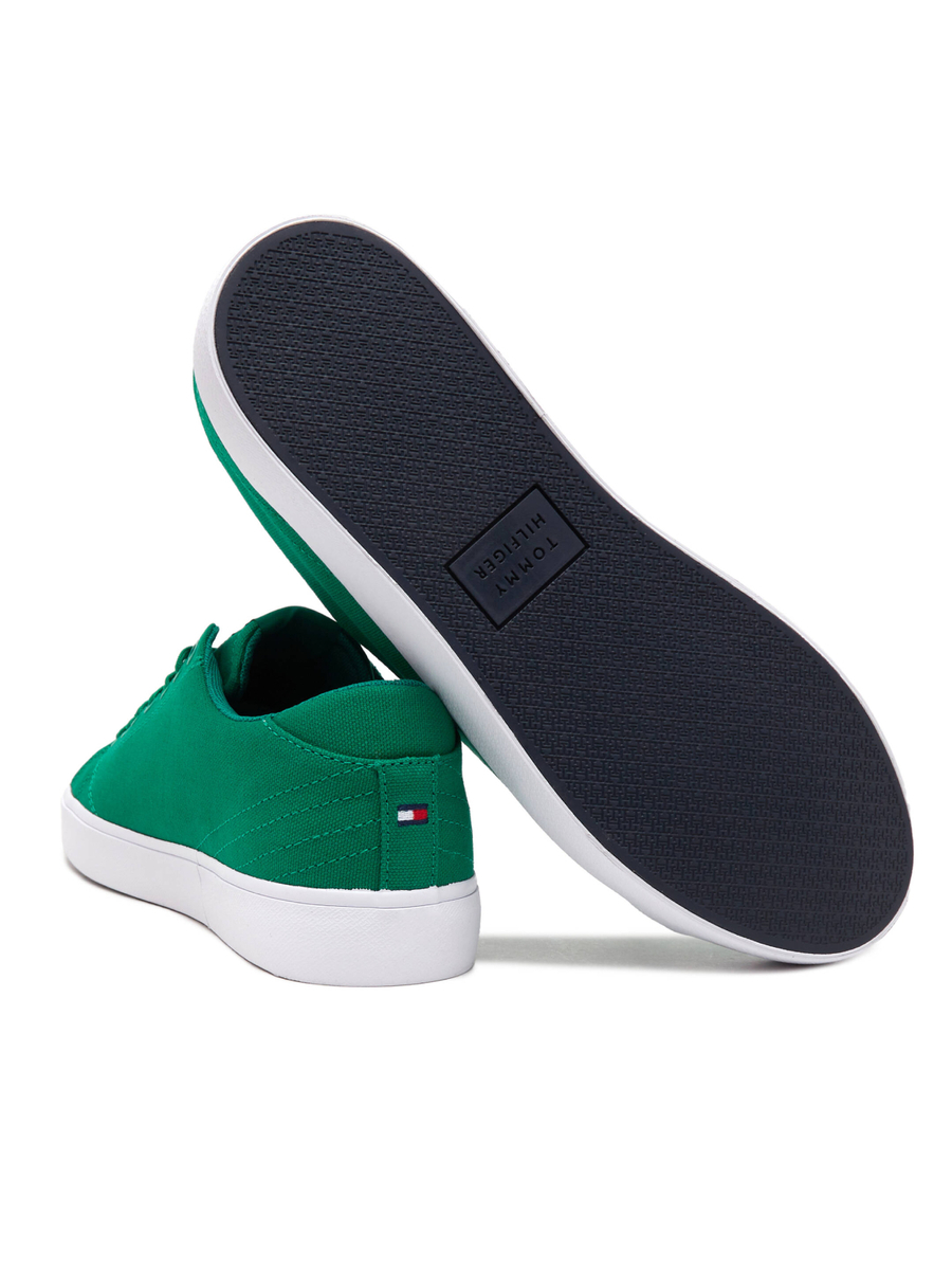 detail Tommy Hilfiger pánské zelené tenisky