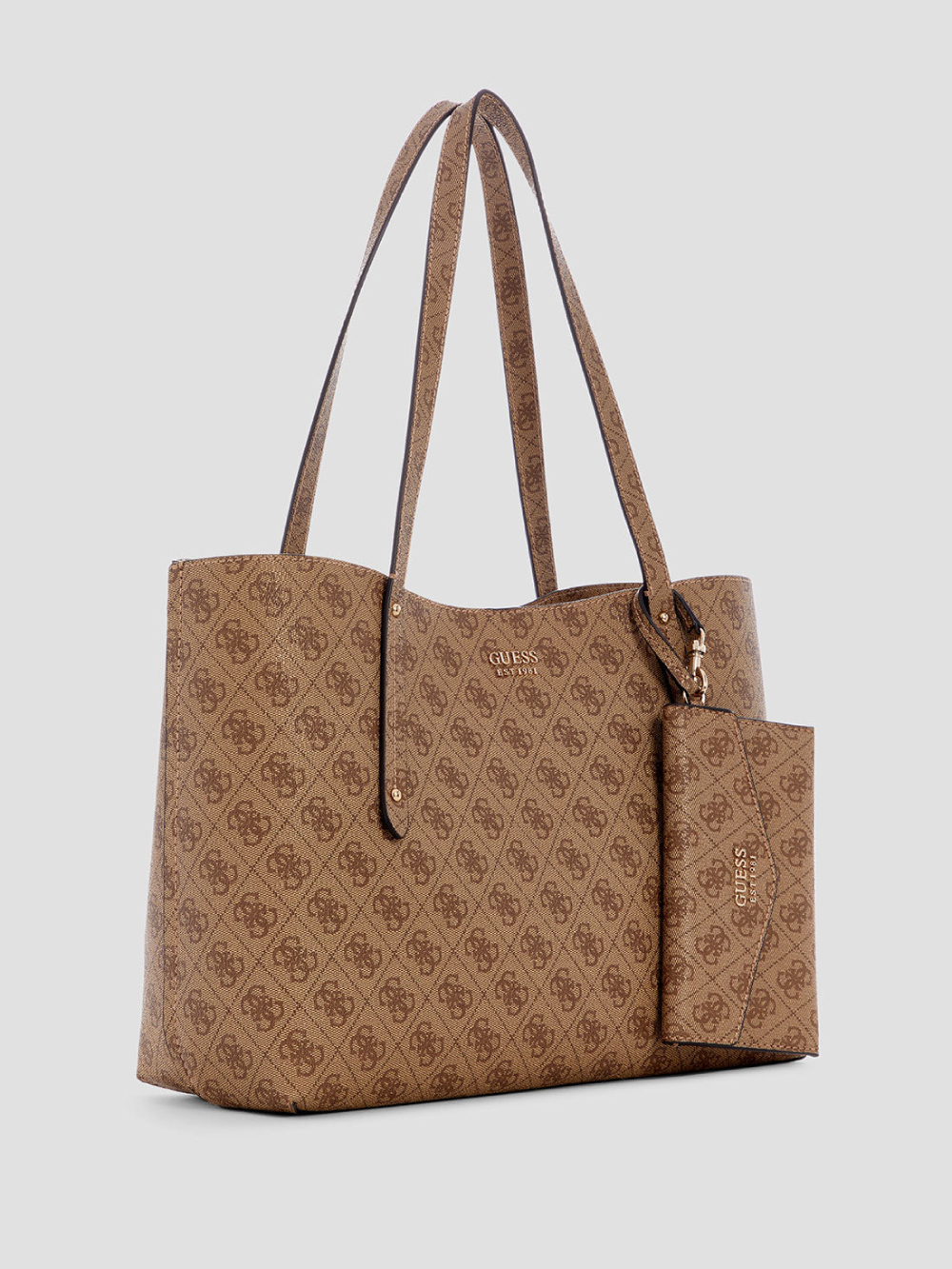 detail Guess dámská béžová kabelka