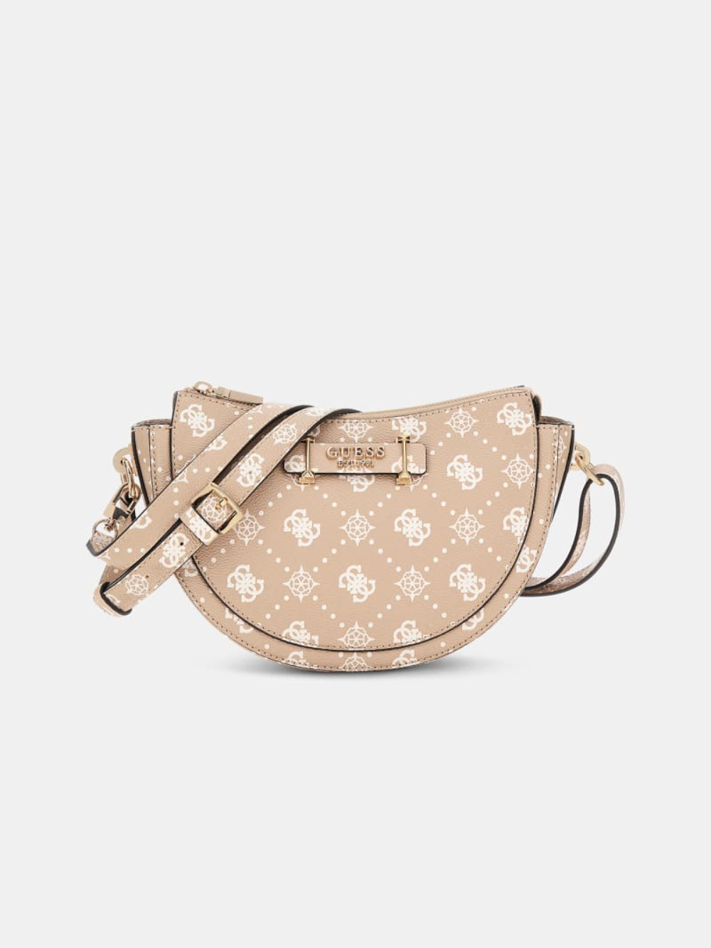 detail Guess dámská béžová kabelka