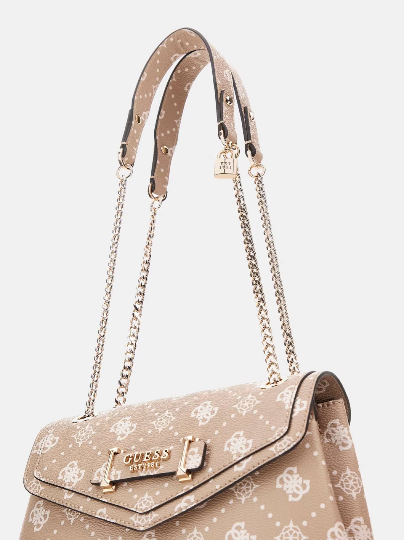 detail Guess dámská béžová kabelka