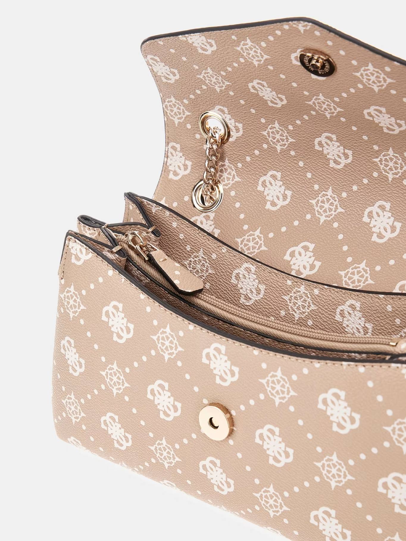 detail Guess dámská béžová kabelka