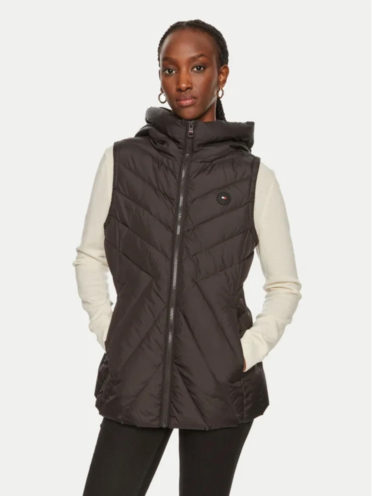 detail Dámská péřová vesta od Tommy Hilfiger