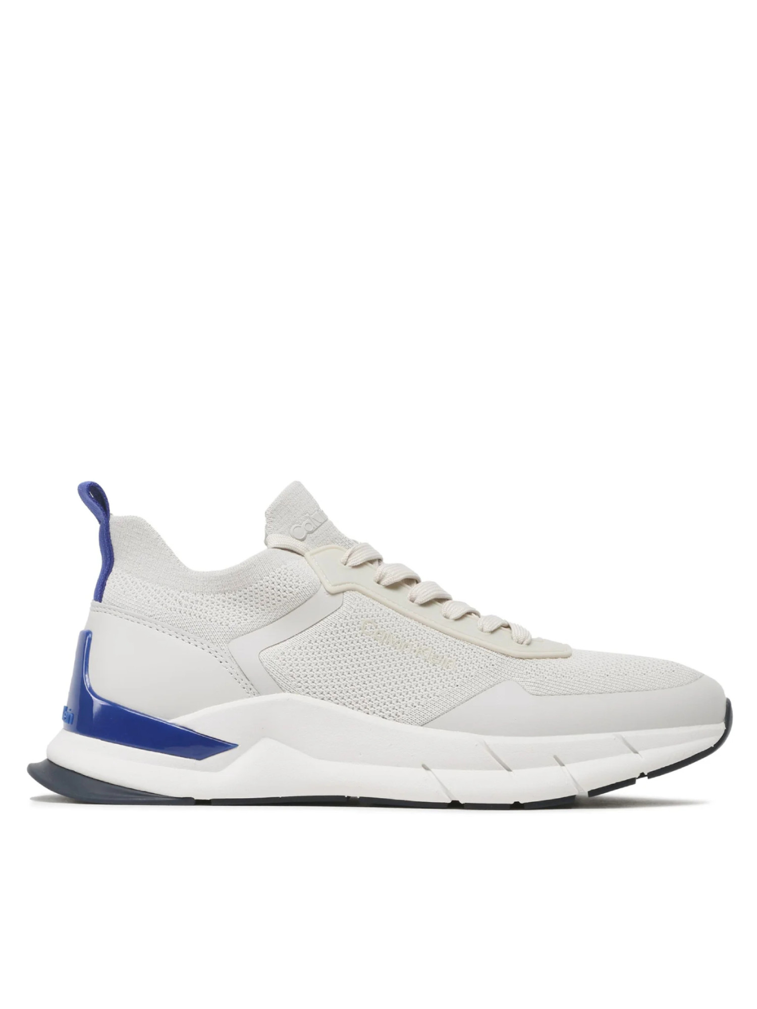 detail Calvin Klein pánské šedé tenisky