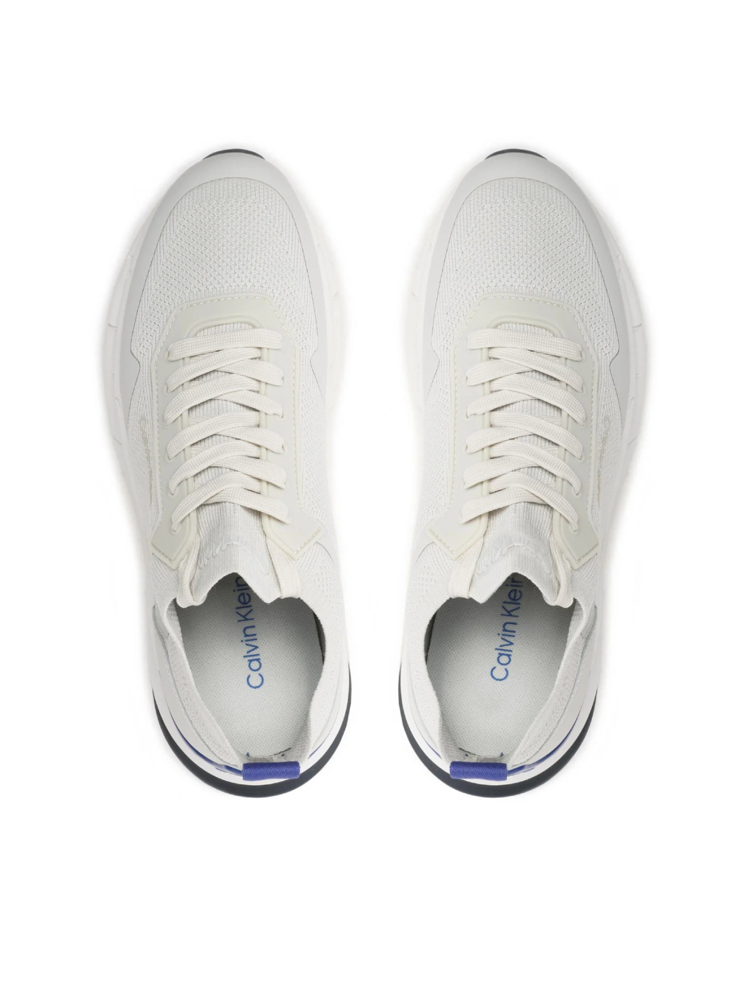 detail Calvin Klein pánské šedé tenisky