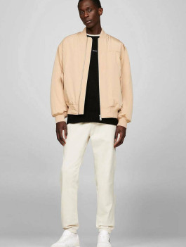 náhled Tommy Jeans pánský béžový bomber