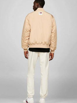 náhled Tommy Jeans pánský béžový bomber