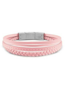 náhled Guess pánský růžový náramek