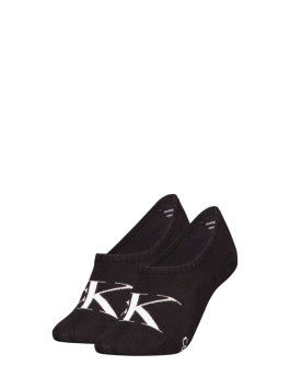 náhled Calvin Klein dámské černé ponožky 2 pack