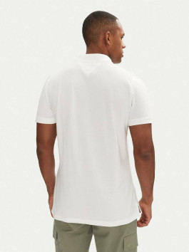 náhled Tommy Jeans pánské bílé polo tričko