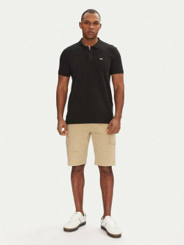 náhled Tommy Jeans pánské černé polo tričko